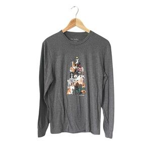 Vera Bradley Charcoal Long Sleeve Tee